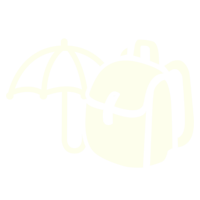 Backpacks and Umbrella
