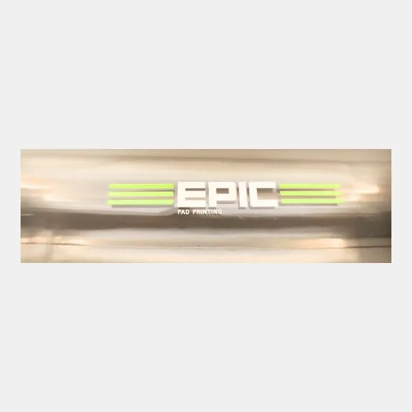 epic pad printing on borosilicate glass