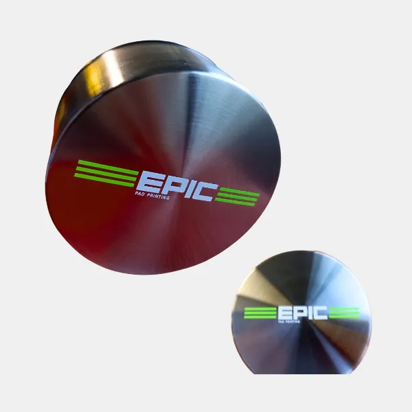 epic pad printing on metal