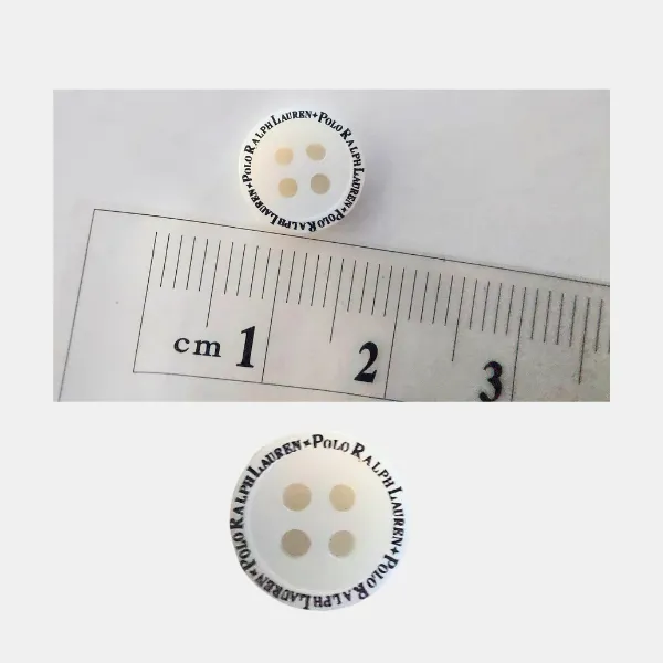 epic pad printing on nylon button