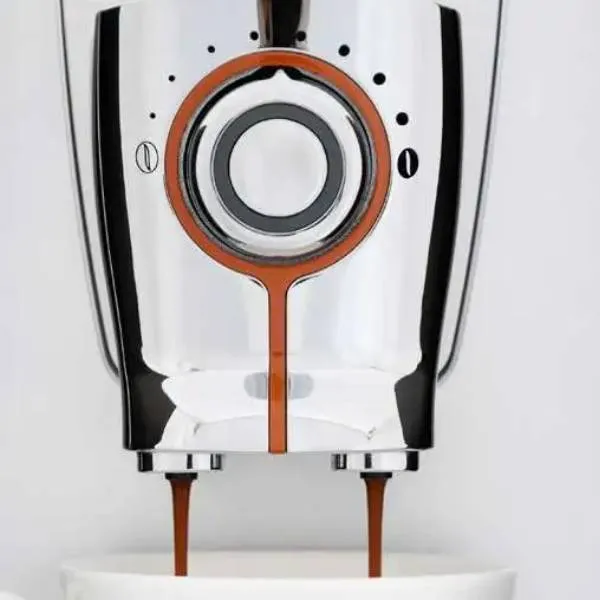 Pad printing on ABS coffee machine housing