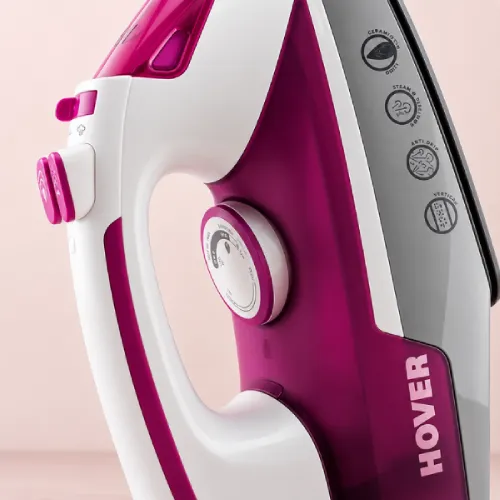 Pad printing on ABS steam iron body