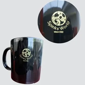 pad printing on ceramic mug