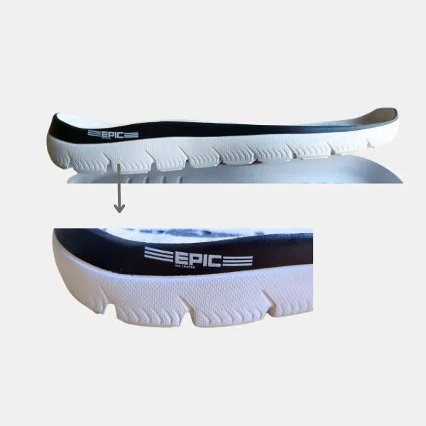 Pad printing on PU Synthetic footwear sole
