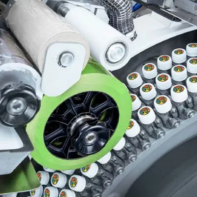 pad printing solution for plastic bottle cap & closure 