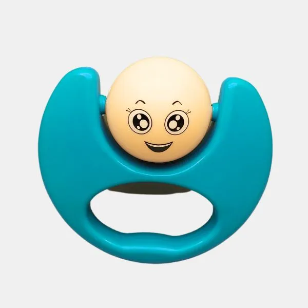 Printing on toddlers plastic grasping toy 