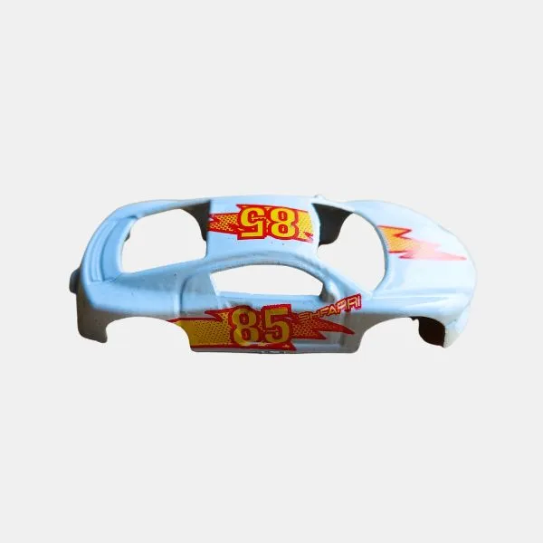 Two colors pad printing on metal car toy