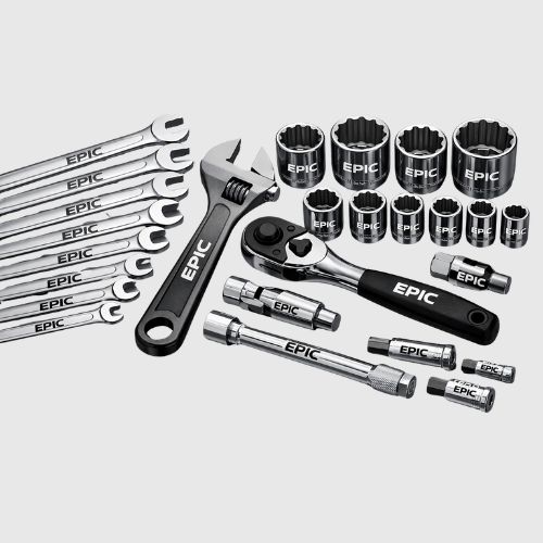 Printing on wrenches, spanners, and sockets | Branding and coding on tool sets and accessories |Printing torque values and specifications |Prinitng on automotive-tools